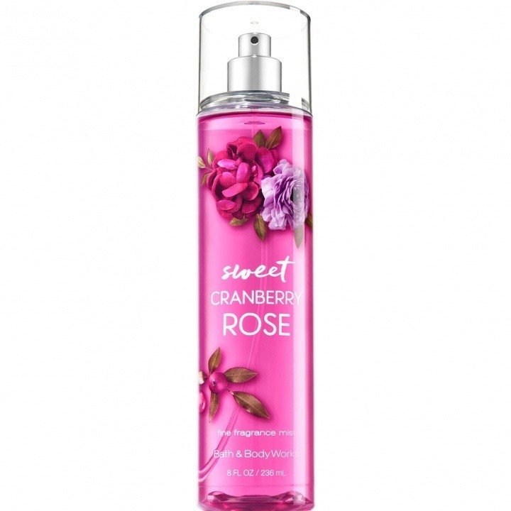 Sweet Cranberry Rose by Bath & Body Works perfume bottle