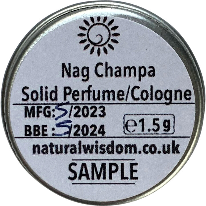 Nag Champa by Natural Wisdom perfume bottle