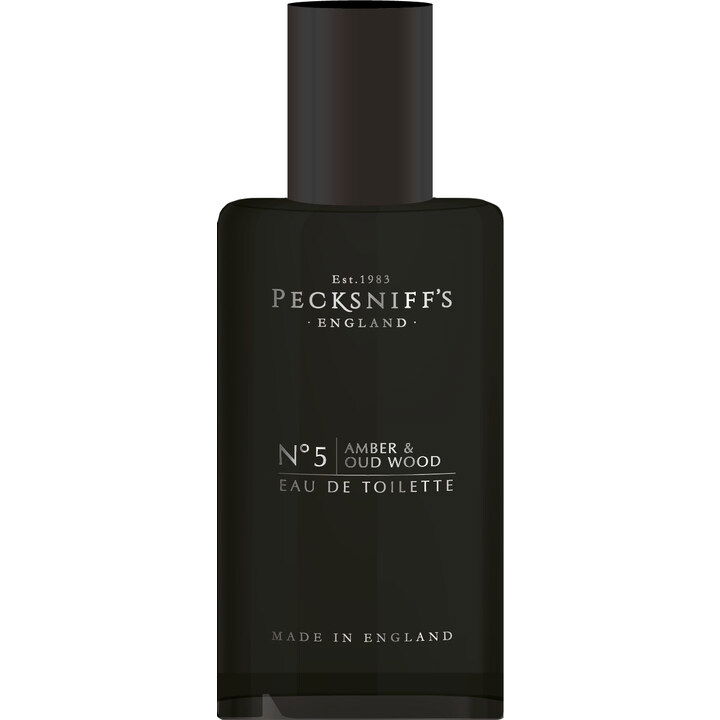 N°5 Amber & Oud Wood by Pecksniff's perfume bottle