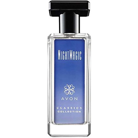 Night Magic by Avon perfume bottle