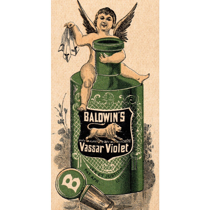 Vassar Violet by B. D. Baldwin & Co. perfume bottle