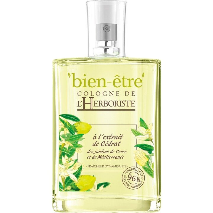 Cologne de L'Herboriste à L'Extrait de Cédrat des Jardins de Corse et de Méditerranée by Bien-Être perfume bottle