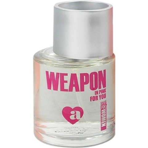 Weapon In Pink For You by Archies perfume bottle