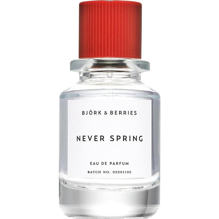 Never Spring EDP by Björk & Berries perfume bottle