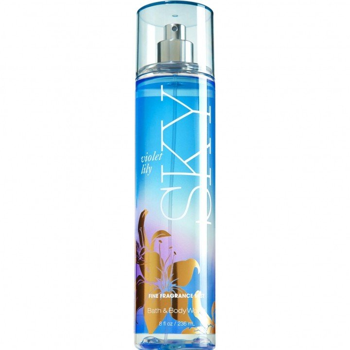 Violet Lily Sky by Bath & Body Works perfume bottle