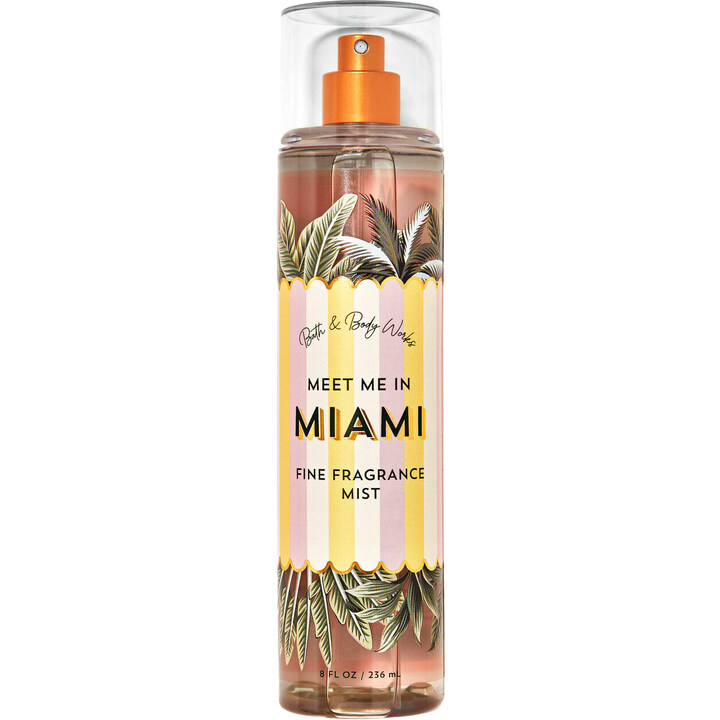 Meet Me In Miami by Bath & Body Works perfume bottle