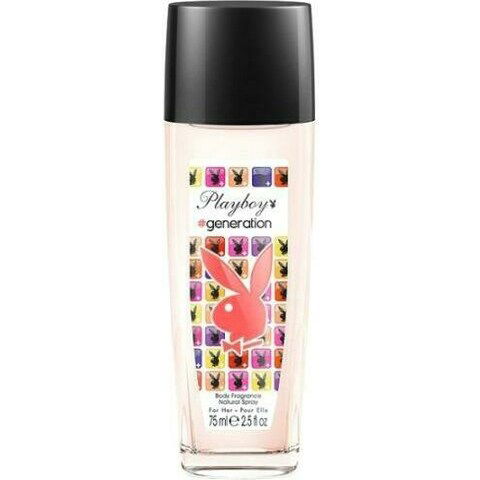 #generation for Her (Body Mist) by Playboy perfume bottle