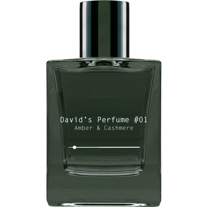 David's Perfume #01 - Amber & Cashmere by David Dobrik perfume bottle