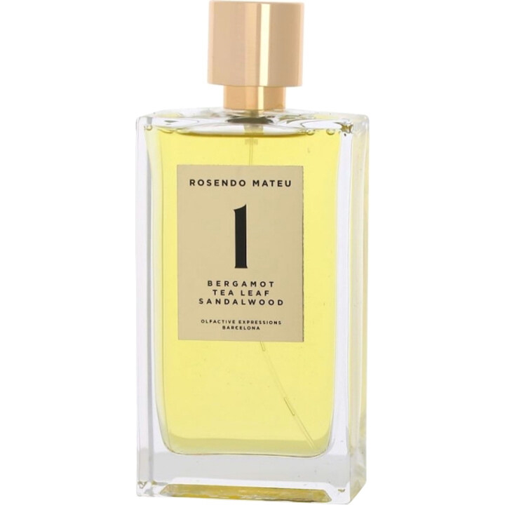 1 - Bergamot, Tea Leaf, Sandal Wood by Rosendo Mateu - Olfactive Expressions perfume bottle