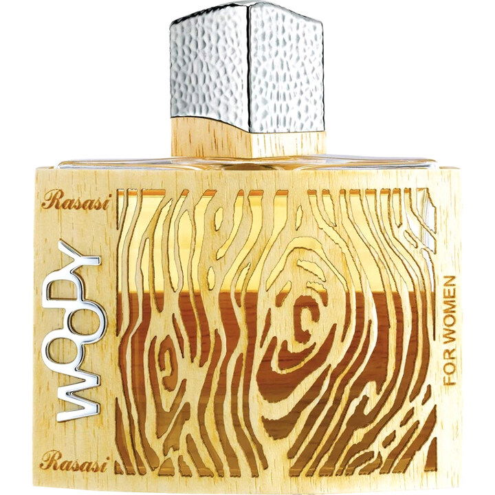 Woody for Women by Rasasi perfume bottle