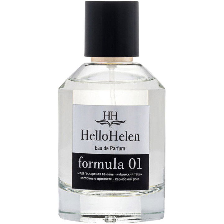 Formula 01 by HelloHelen perfume bottle