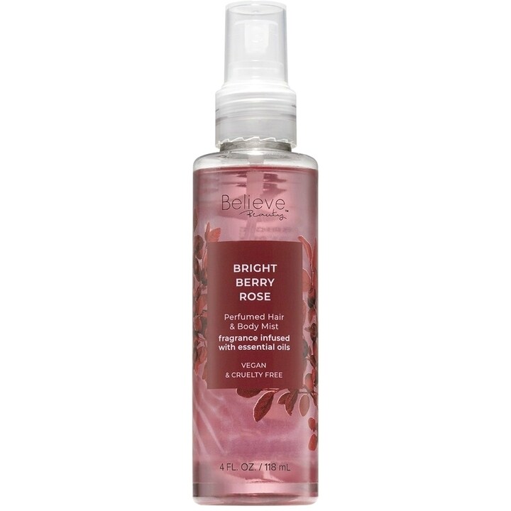 Bright Berry Rose by Believe Beauty perfume bottle