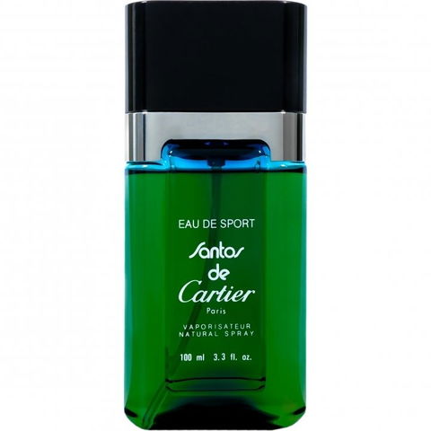 Santos (Eau de Sport) by Cartier perfume bottle