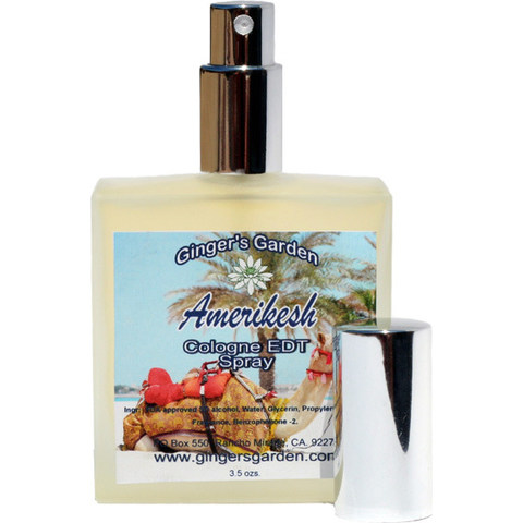 Amerikesh EDT by Ginger's Garden perfume bottle