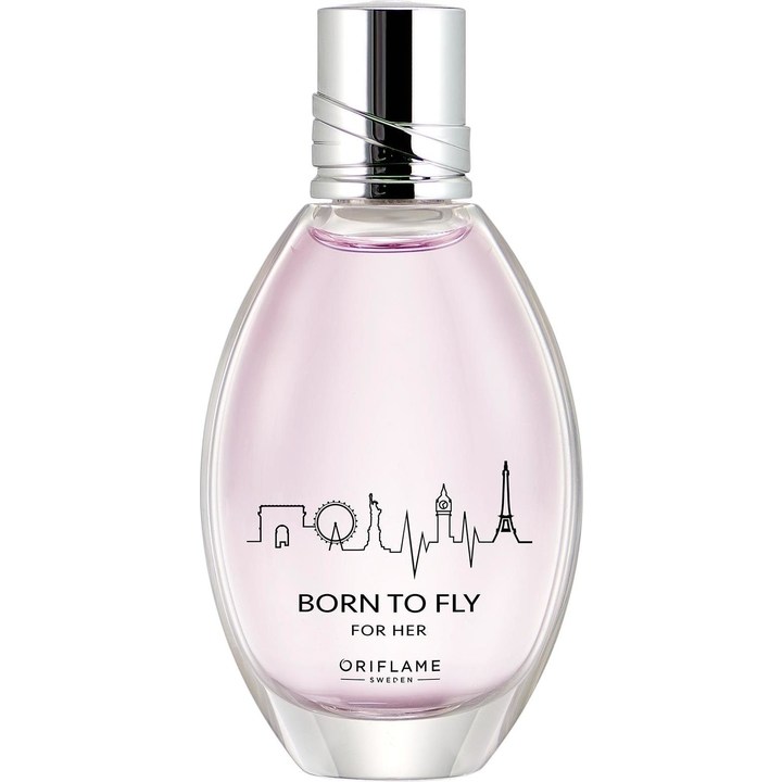 Born To Fly for Her by Oriflame perfume bottle