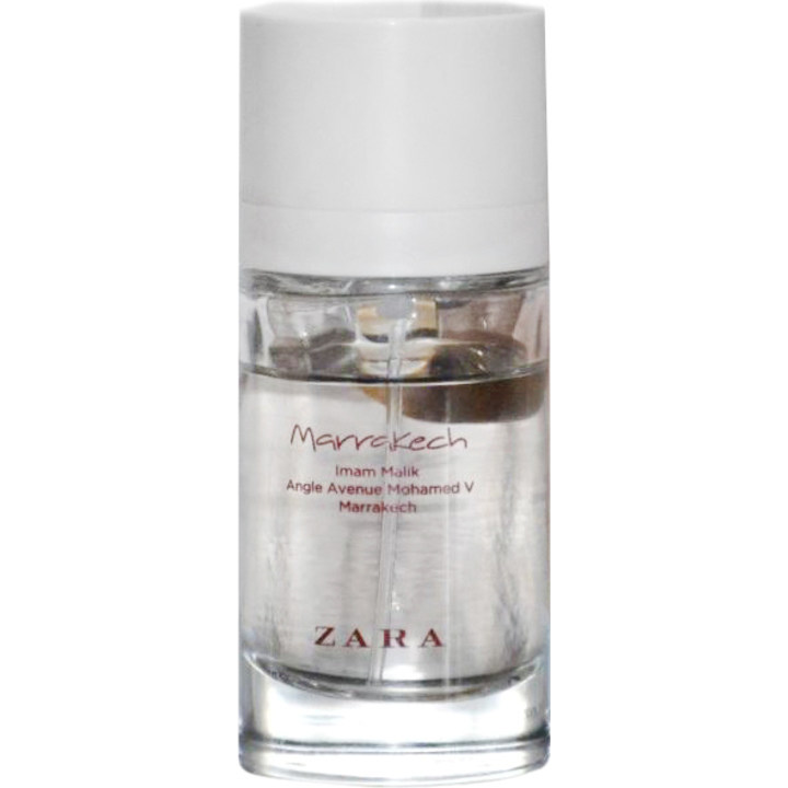 Marrakech Imam Malik Angle Avenue Mohamed V by Zara perfume bottle