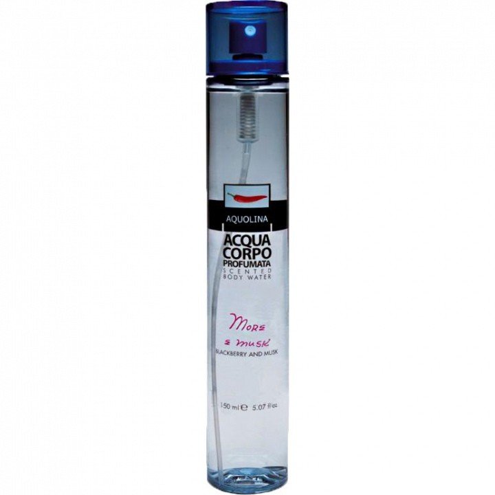 More e Musk / Blackberry and Musk (Body Mist) by Aquolina perfume bottle