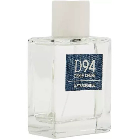 D94 Denim Crush by Stradivarius perfume bottle