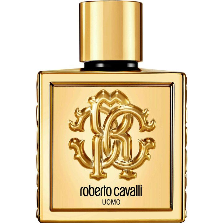 Roberto Cavalli Uomo Golden Anniversary by Roberto Cavalli perfume bottle
