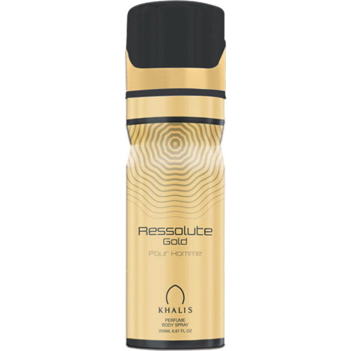 Ressolute Gold (Body Spray) by Khalis / خالص perfume bottle