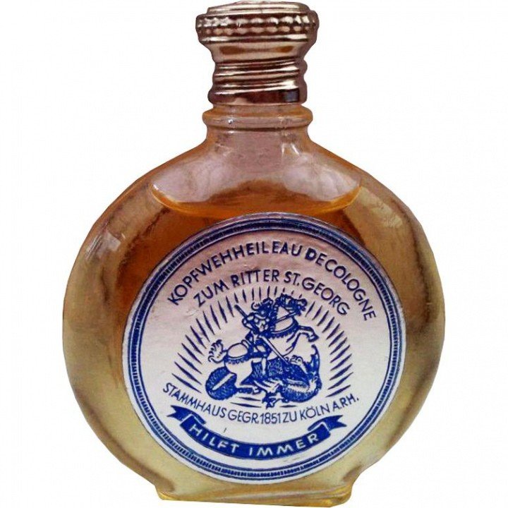 Kopfwehheil Eau de Cologne by Zum Ritter St. Georg perfume bottle