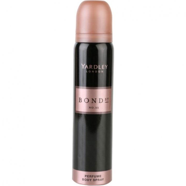 Bond St No. 33 (Body Spray) by Yardley perfume bottle
