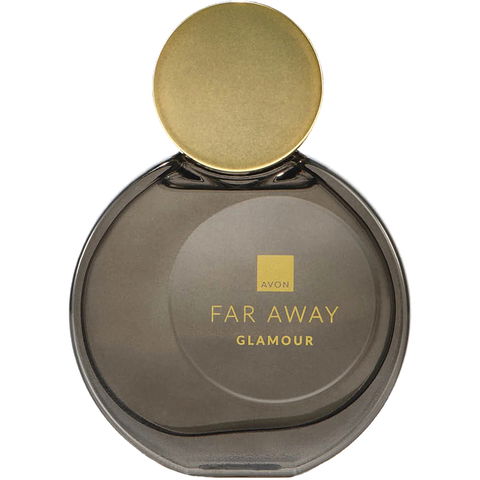 Far Away Glamour by Avon perfume bottle