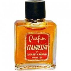 Clandestin by Elisabeth Hartley / Elizabeth Hartley perfume bottle