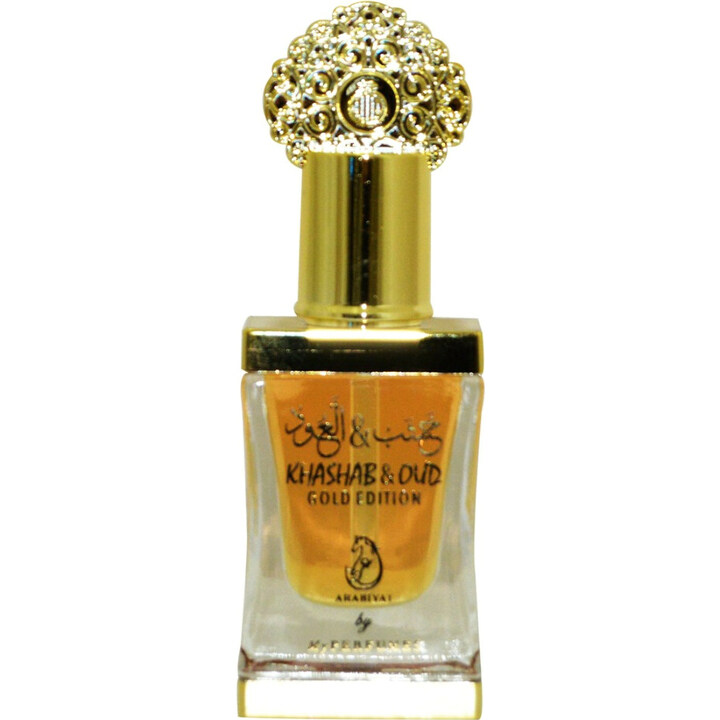 Khashab & Oud Gold Edition (Perfume Oil) by Arabiyat perfume bottle