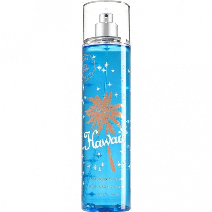 Hawaii by Bath & Body Works perfume bottle