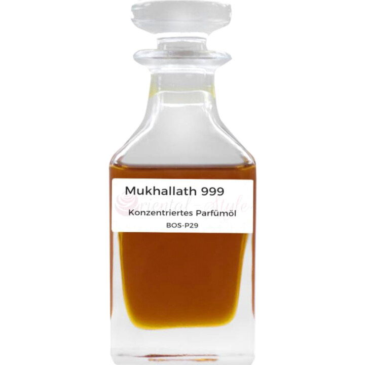 Mukhallath 999 by Oriental Style perfume bottle