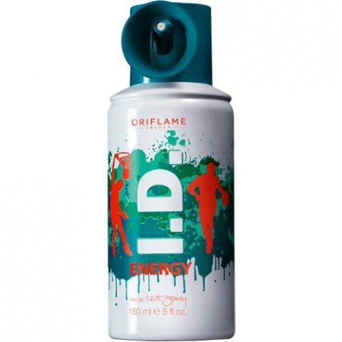 I.D. Energy by Oriflame perfume bottle