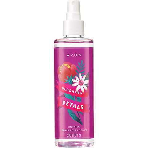 Blushing Petals by Avon perfume bottle