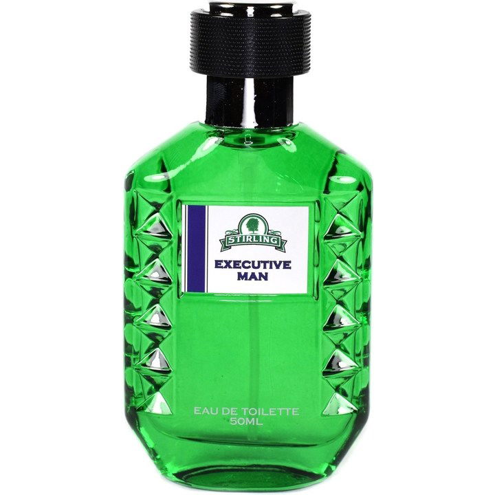 Executive Man EDT by Stirling Soap perfume bottle