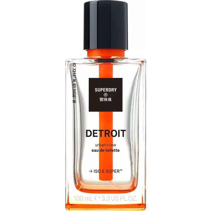 Detroit by Superdry perfume bottle