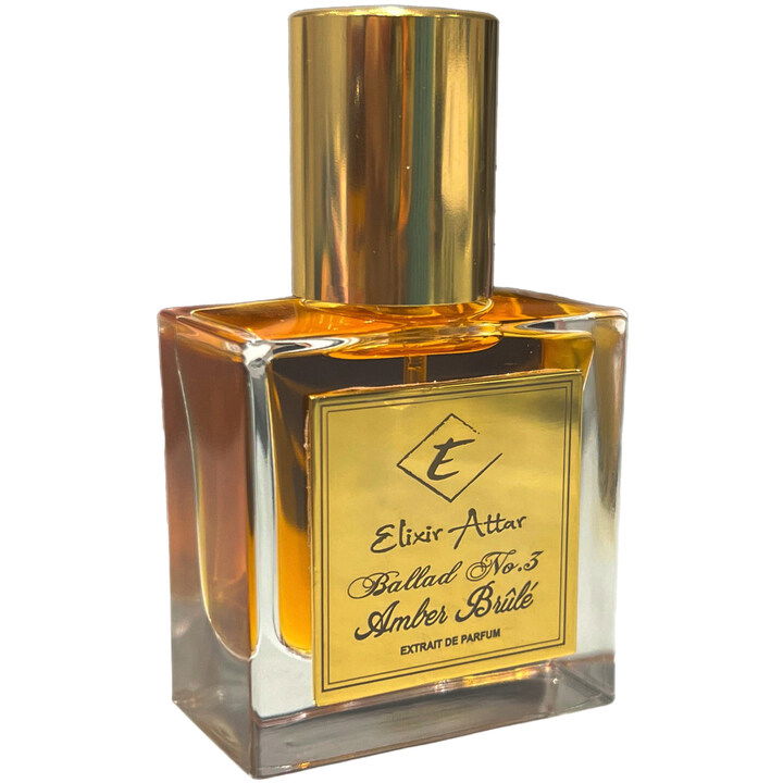 Amber Brûlé (Extrait de Parfum) by Elixir Attar perfume bottle
