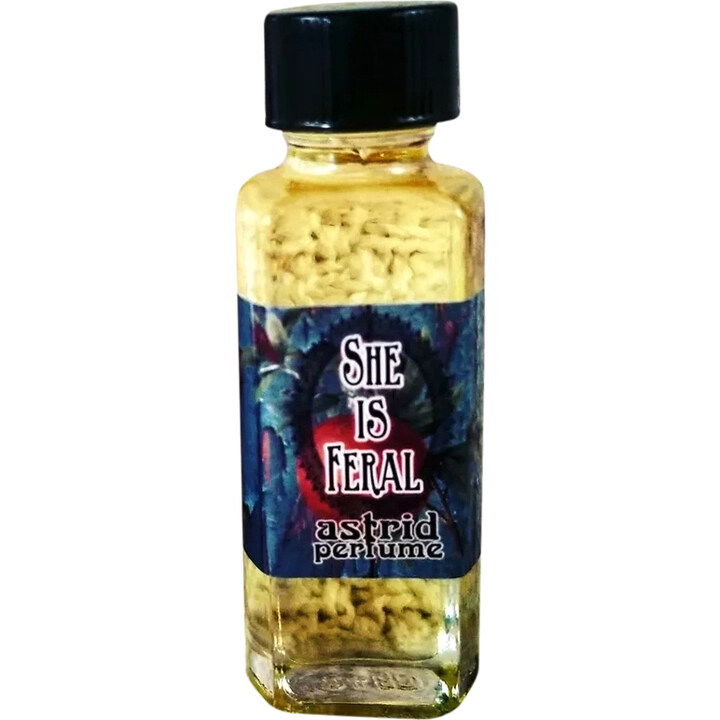 She is Feral by Astrid Perfume / Blooddrop perfume bottle