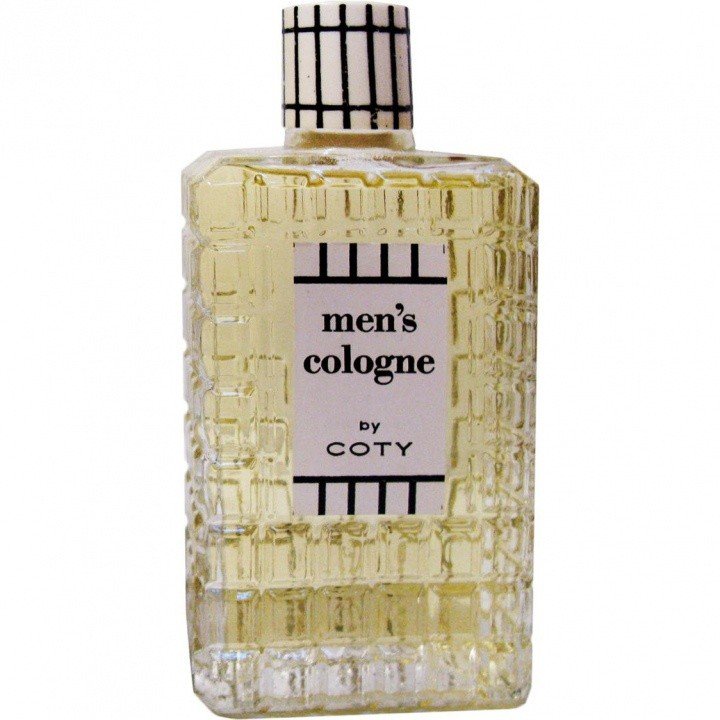 Men's Cologne by Coty perfume bottle