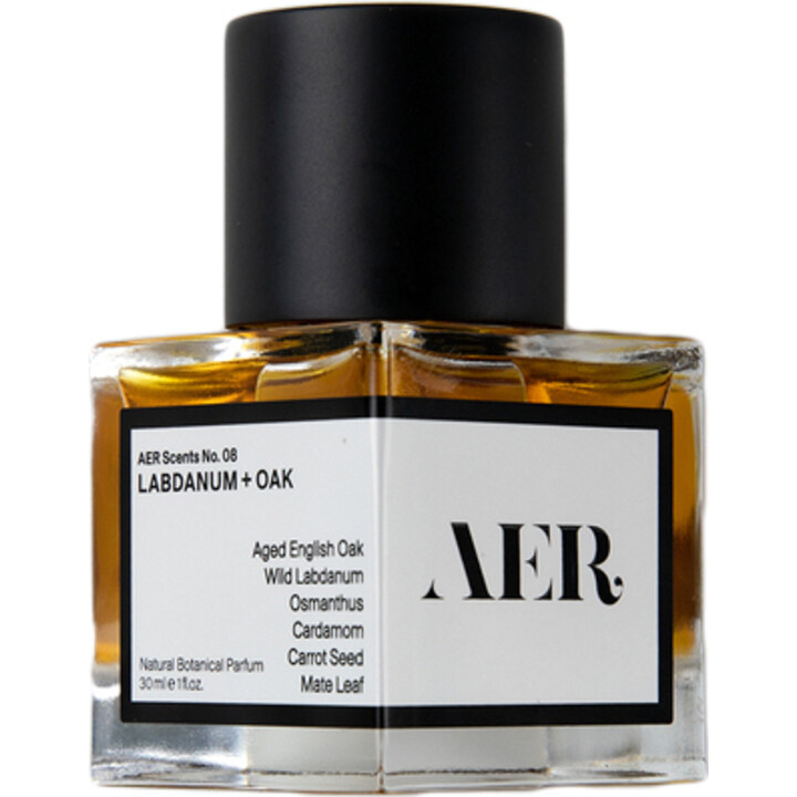 No. 08: Labdanum + Oak by Raer Scents / AER Scents perfume bottle