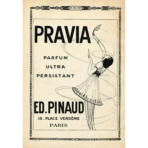 Pravia by Clubman / Edouard Pinaud perfume bottle