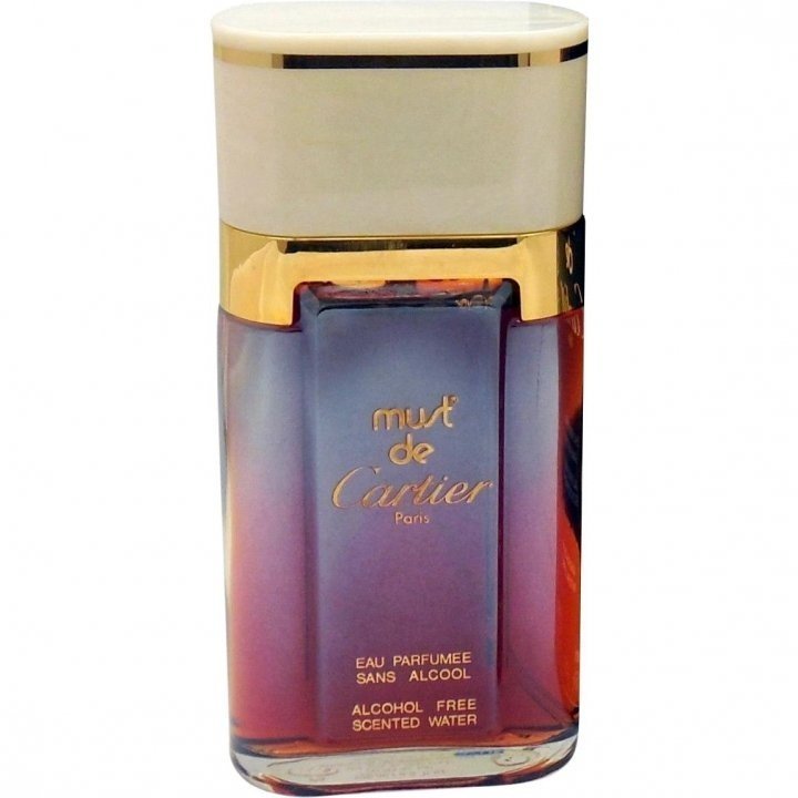 Must de Cartier (Eau Parfumée Sans Alcool) by Cartier perfume bottle