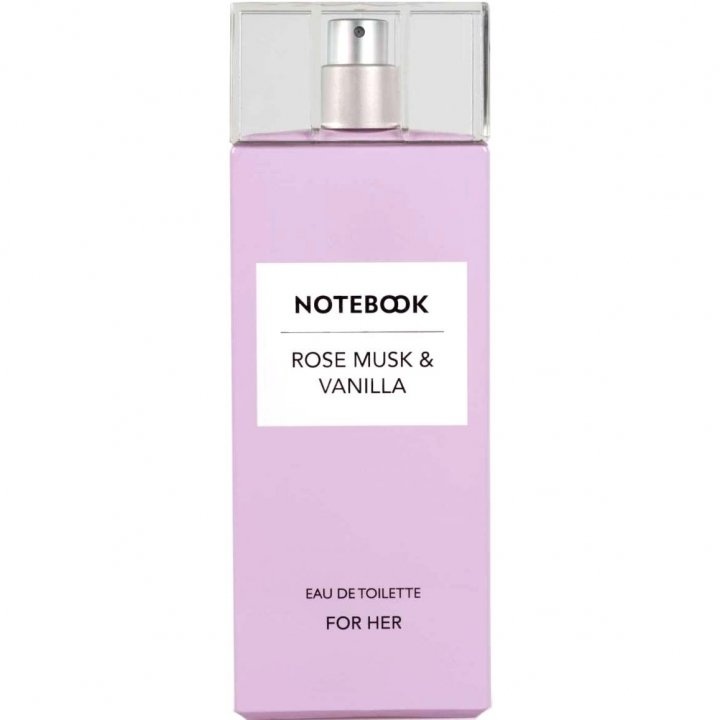 Rose Musk & Vanilla by Notebook perfume bottle
