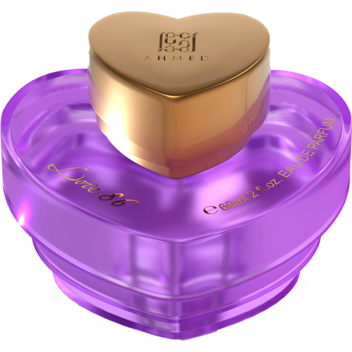 Love 86 by Ahmed Al Maghribi perfume bottle