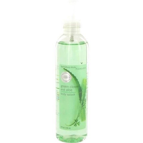 Green Clover and Aloe by Bath & Body Works perfume bottle