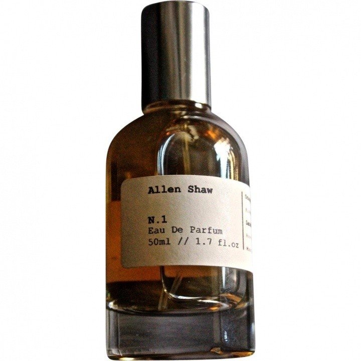 N.1 by Allen Shaw perfume bottle