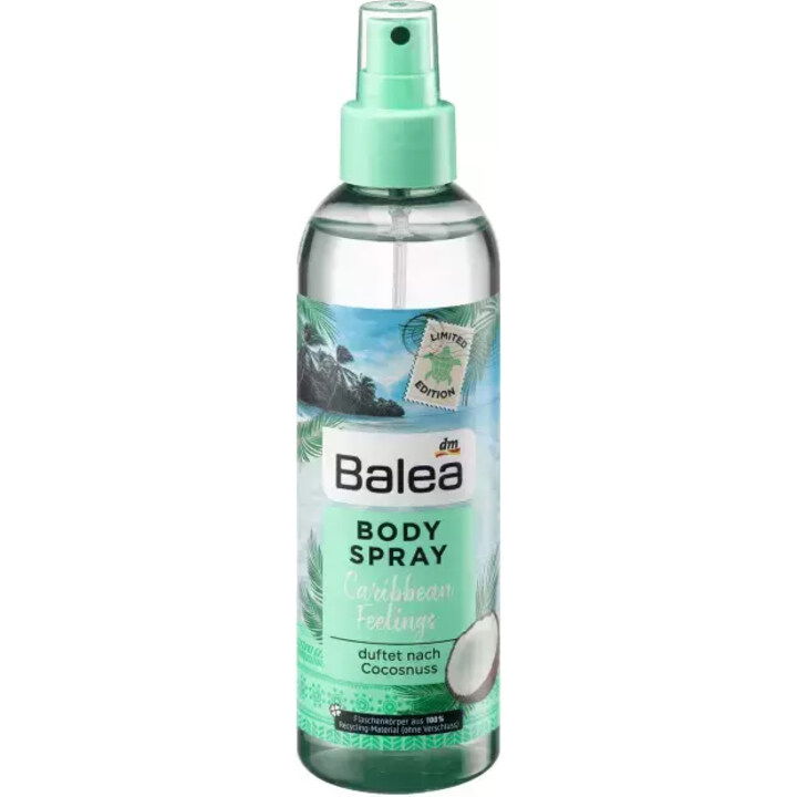 Caribbean Feelings by Balea perfume bottle