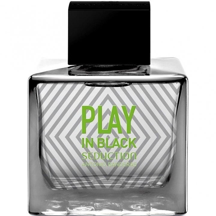 Play In Black Seduction by Antonio Banderas perfume bottle
