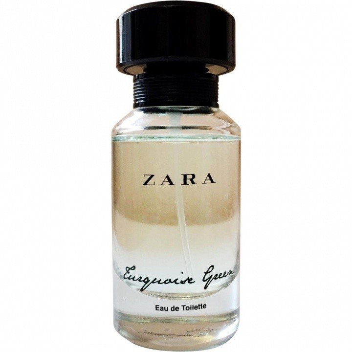 Turquoise Green by Zara perfume bottle