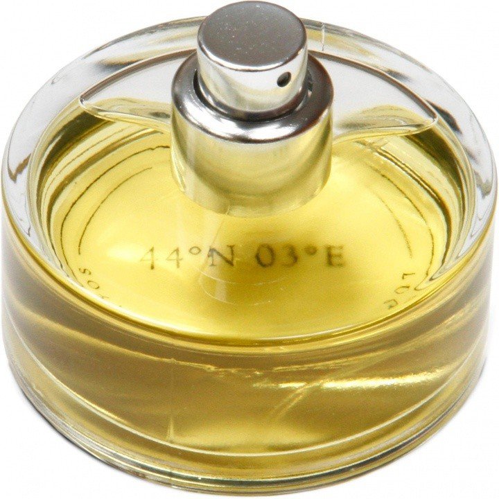 44°N 03°E by Richard Lüscher Britos perfume bottle