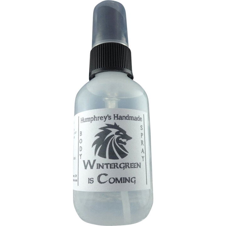 Wintergreen is coming by Humphrey's Handmade perfume bottle
